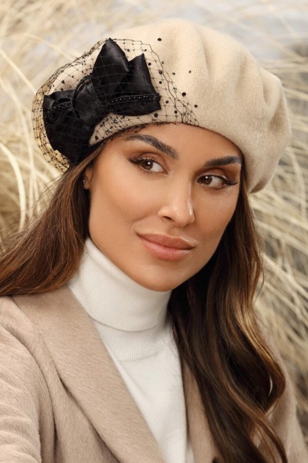 Caciula de dama stil bereta WL11378 WILLI